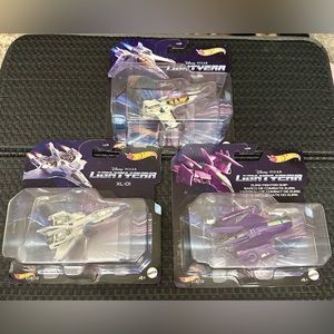 Hot Wheels Disney Pixar Lightyear Complete Set Of 3